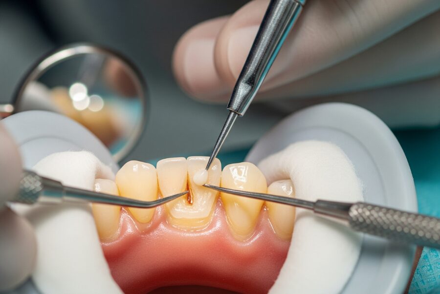 Tooth bonding process in Alexandria VA dental office