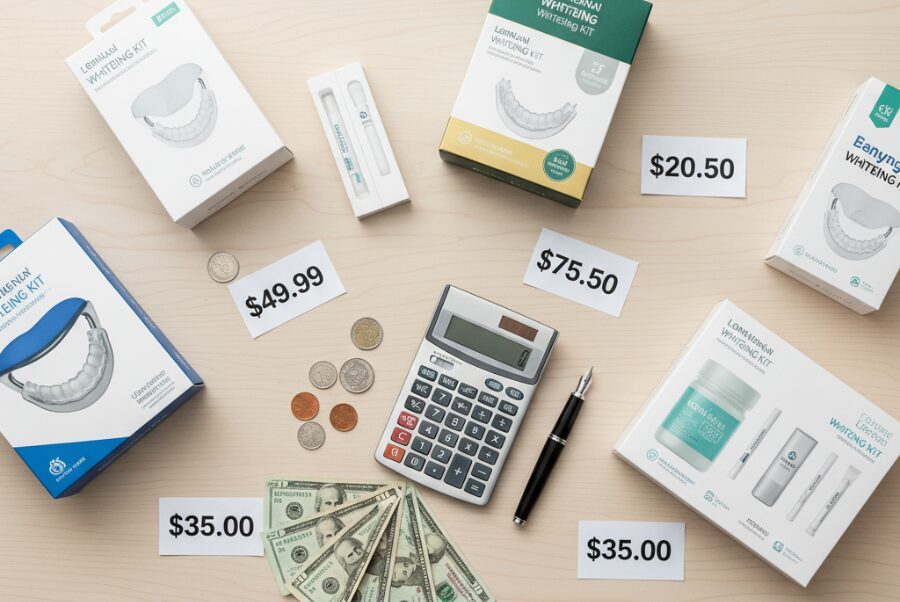 Cost of home teeth whitening kits in Alexandria VA